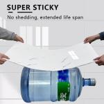 10pcs Peel and Stick Tile Shower Waterproof Marble Tiles Wall Panels, 11.8"x11.8" Self-Adhesive Backsplash Tile, PVC Wall Panels Shower Tiles for Home Bathroom, Kitchen, Living Room White (5)