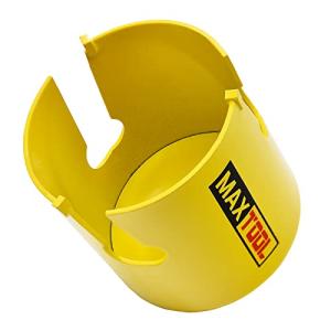 MaxTool 2-9/16" TCT Hole Saw 65mm Carbide Tipped Holesaw 2.25" Deep Cut for Cutting Asphalt Brick Concrete Gypsum Limestone Tile Wood MDF; CT00Y57R236
