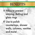 Stone Care International Granite Stone Cleaner and Polish Combo for Granite Marble Soapstone Quartz Quartzite Slate Limestone Corian Laminate Tile Countertop