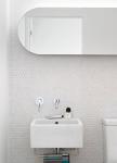 Squarefeet Depot White 2" Hexagon Porcelain Mosaic Floor and Wall Tile