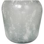 Deco 79 Recycled Glass Handmade Decorative Vase Frosted Spanish Bottle Centerpiece Vase, Flower Vase for Home Decoration 14" x 14" x 22", Clear