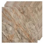 VallisCo 30-Pack Peel and Stick Vinyl Floor Tiles, 12"x12" Self-Adhesive Waterproof Peel and Stick Flooring Planks DIY for Bathroom, Kitchen, Living Room, Cover 30 Sq. Ft Light Brown