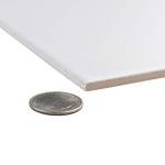 Merola Tile Revival White 7-3/4" x 7-3/4" Ceramic Floor and Wall Tile Sample