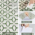 Dureidos Peel and Stick Floor Tiles: 12"x12" Self-Adhesive Easy to Install Vinyl Flooring, Waterproof Tile Sticker for Bathroom, Kitchen, Bedroom, 10PCS Covering 10 sq ft