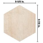 Merola Tile Revival White 7-3/4" x 7-3/4" Ceramic Floor and Wall Tile Sample