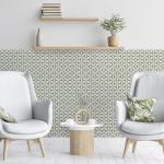 Dureidos Peel and Stick Floor Tiles: 12"x12" Self-Adhesive Easy to Install Vinyl Flooring, Waterproof Tile Sticker for Bathroom, Kitchen, Bedroom, 10PCS Covering 10 sq ft