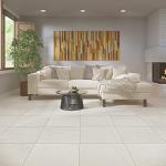 Daltile Slate Attache 24" X 24" Glazed Porcelain Floor Tile in Meta White (8 PC Per Carton) (15.76 SQFT Per Carton)