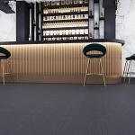 Lucida Surfaces Luxury Vinyl Floor Tiles | Glue Down Adhesive Flooring | 18 Textured Look Planks | FabCore Knit Carpet | 36 Sq. Feet