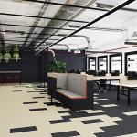 Lucida Surfaces Luxury Vinyl Floor Tiles | Glue Down Adhesive Flooring | 18 Textured Look Planks | FabCore Knit Carpet | 36 Sq. Feet