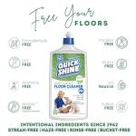 Quick Shine Hard Surface Pet Floor Cleaner 27 oz, 2Pk | Ready to Use, Removes Dirt, Streak Free, No Rinse | Hardwood, Laminate, Luxury Vinyl Plank LVT, & Tile | Safer for Kids, Pets & Our Environment
