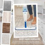 Quick Shine Multi Surface Floor Cleaner 64oz, Ready to Use-Streak Free-No Rinse, Use on Hardwood, Laminate, Luxury Vinyl Plank & Stone, Use in Spray Mops & Vac Mops, Safer Choice Cleaner