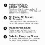 Quick Shine Hard Surface Pet Floor Cleaner 27 oz, 2Pk | Ready to Use, Removes Dirt, Streak Free, No Rinse | Hardwood, Laminate, Luxury Vinyl Plank LVT, & Tile | Safer for Kids, Pets & Our Environment