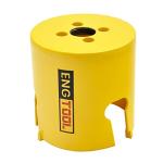 MaxTool 2-1/2" TCT Hole Saws 64mm Carbide Tipped Holesaw 2.25" Deep Cut for Cutting Asphalt Brick Concrete Gypsum Limestone Tile Wood MDF; CT00Y57R232