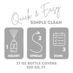 Quick Shine Hard Surface Pet Floor Cleaner 27 oz, 2Pk | Ready to Use, Removes Dirt, Streak Free, No Rinse | Hardwood, Laminate, Luxury Vinyl Plank LVT, & Tile | Safer for Kids, Pets & Our Environment