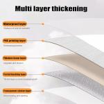 Chejiaye Luxury Thicken Wood Grain Peel and Stick Floor Tiles 17.72 "W x 118" L Self-Adhesive Vinyl Flooring Roll - DIY Easy for Wall and Floor,Hard Surface/Waterproof/Anti Slip/Anti Dent (Light Grey)