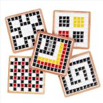 454g Petal Ceramic Mosaic Tiles for Crafts Art, Water Drop Flower Tiles Irregular Ceramic Tiles Bulk, 0.4 inch Square Glazed Porcelain for DIY Mosaic Craft Supplies (1cm)