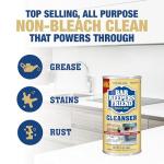 Bar Keepers Friend Powder Cleanser (2 x 12 oz) Multipurpose Cleaner, Stain & Rust Remover for Bathroom, Kitchen & Outdoor Use on Stainless Steel, Aluminum, Brass, Tile, Ceramic, Porcelain & More