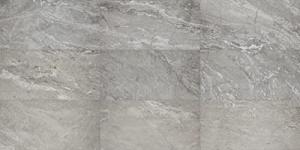 Daltile Perpetuo 12" X 24" Porcelain Marble Look Floor Tile in Polished Eternal Grey (9 pieces per carton) (17.01 sqft per carton)
