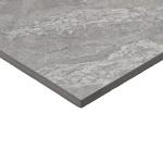 Daltile Perpetuo 12" X 24" Porcelain Marble Look Floor Tile in Polished Eternal Grey (9 pieces per carton) (17.01 sqft per carton)