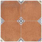 Merola Tile Manises Décor Cuero 13-1/8" x 13-1/8" Porcelain Floor and Wall Tile