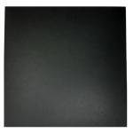 Tenedos 8x8 Subway Square Porcelain Floor Wall Tile Matte Finish for Backsplash Kitchen, Accent Decor, Bathroom Shower Tile (Black, 1 Piece)