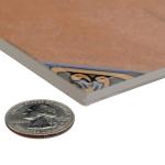 Merola Tile Manises Décor Cuero 13-1/8" x 13-1/8" Porcelain Floor and Wall Tile