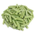 Youway Style Green Mosaic Tiles for Crafts Bulk,150g Strips Shapes Mosaic Glass Pieces,Glass Mosaic Garden Craft Kit
