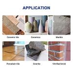 Tanzfrosch 4.5 inch Diamond Saw Blade 4.5" Cutting Disc Wheel for Cutting Porcelain Tiles Granite Marble Ceramics Works with Tile Saw and Angle Grinder (3 Pack, Blue)