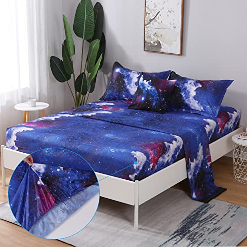 Twin Galaxy Comforter Set - Outer Space Bedding