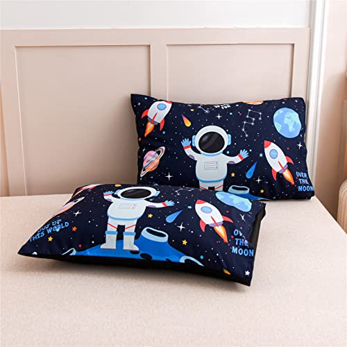 Galaxy Space Themed Comforter Set for Kids