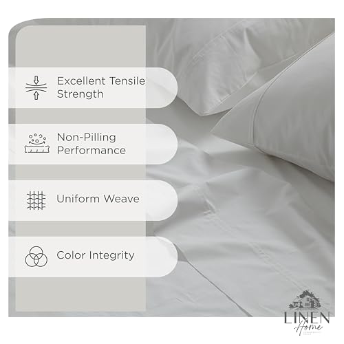 Queen Size 100% Cotton Percale Sheet Set