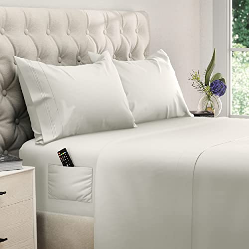 Ivory King Size Cooling Sheet Set - 4 pcs