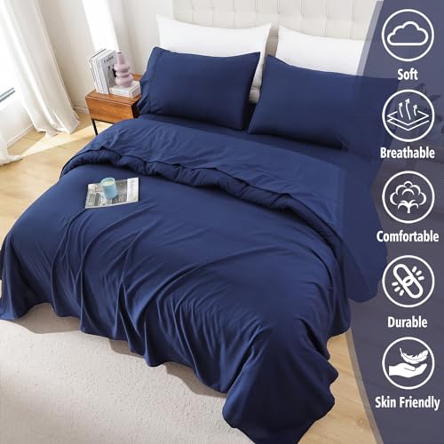 Twin Soft Breathable 3-Piece Bed Sheet Set