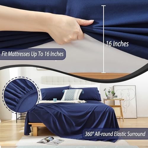 Twin Soft Breathable 3-Piece Bed Sheet Set