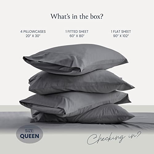 Luxury 6-Piece Silky Soft Queen Bed Sheet Set