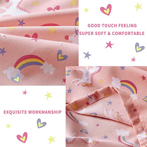 Unicorn Twin Bed Sheet Set for Kids
