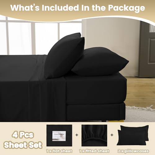 CozySmile Cooling Full Sheet Set - 4 Piece