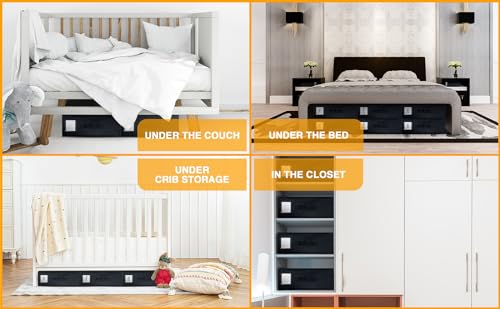 MLGOGO Foldable Bed Sheet Organizer Set - Gray