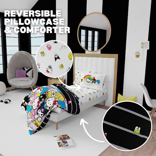 Hello Kitty & Friends 5-Piece Bedding Set