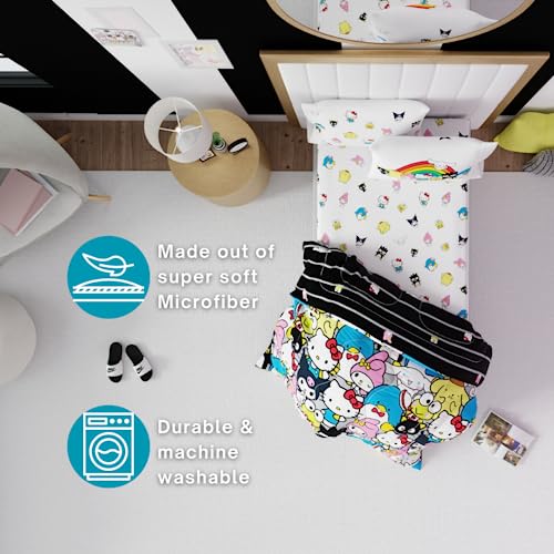 Hello Kitty & Friends 5-Piece Bedding Set