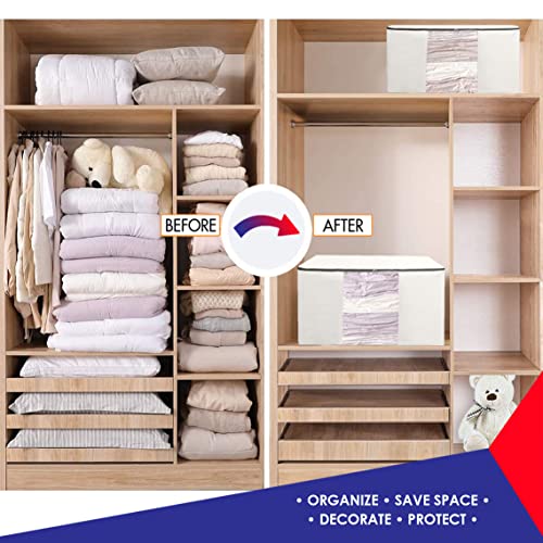 Cube Vacuum Storage Bags for Clothes and Bedding