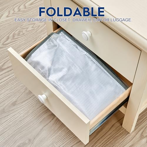 MKOKYD 80L Clear Storage Bags for Organizing Clothes