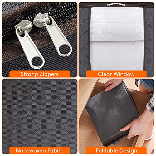 Lifewit 90L Large Foldable Storage Bags - 6 Pack