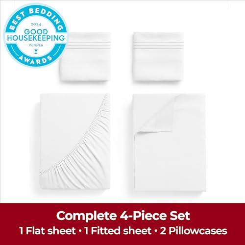 Mellanni Queen Iconic 4-Piece Sheet Set