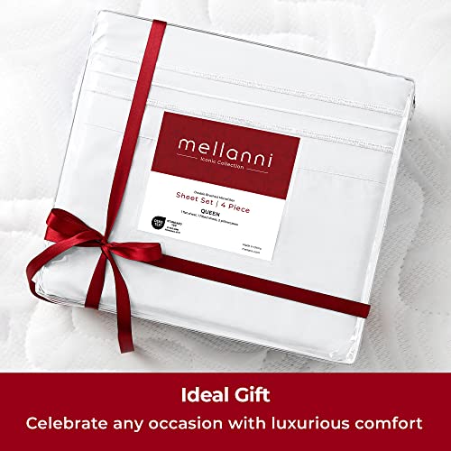 Mellanni Queen Iconic 4-Piece Sheet Set