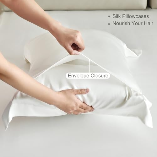 Luxury Mulberry Silk Bed Sheet Set - Queen