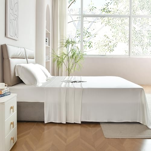 Luxury Mulberry Silk Bed Sheet Set - Queen