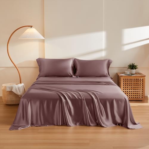 Luxury 100% Mulberry Silk Bed Sheet Set
