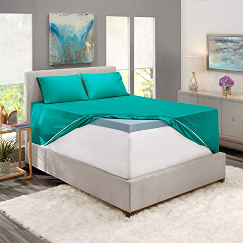 Teal Extra Deep Pocket Queen Sheet Set