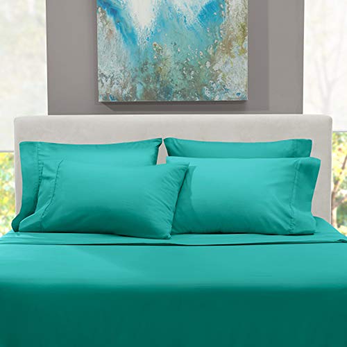 Teal Extra Deep Pocket Queen Sheet Set
